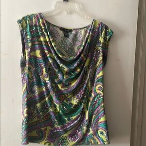 Paisley Print Women's Top